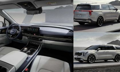 Interior and exterior images of the 2025 Kia Carnival