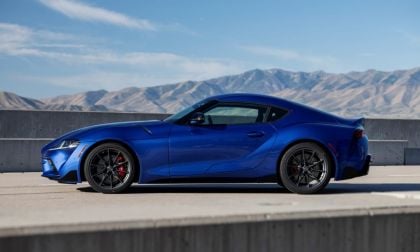 Toyota GR Supra in Stratosphere Blue