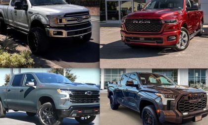 Ford F-150, Chevy Silverado, Ram 1500, Toyota Tundra 