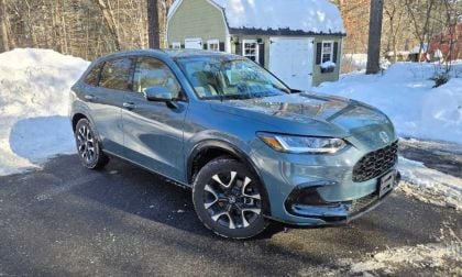 2026 Honda GR-V looks clean and sporty in a winter backdrop