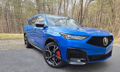 2026 Acura MDX in Double Apex Blue