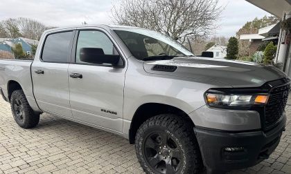 2026 RAM 1500 Warlock is shown in silver