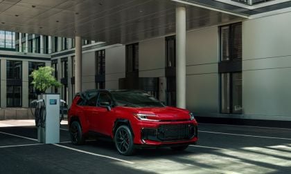 2026 Toyota RAV4 Plug-in hybrid-electric vehicle at charging station