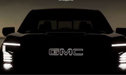 This is the EV-like front look of the 2027 GMC Sierra the teaser of which General Motors released a few days ago.