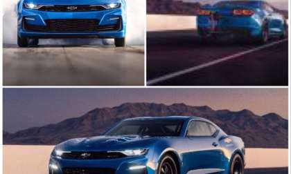 The 2019 eCOPO Camaro presented at 2018 SEMA