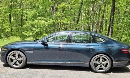 2025 Genesis G80 3.5T Sport Prestige AWD side view