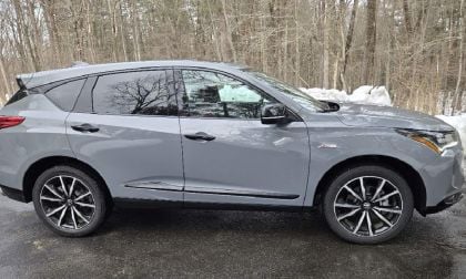 Side image of the 2025 Acura RDX A-Spec Advance trim by John Goreham