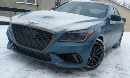 G80 Sport in Snow