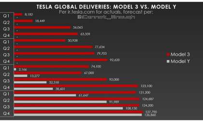 Tesla Model 3 and Model Y Deliveries