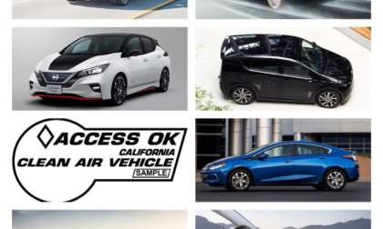 Array of BEV and PHEV cars from Tesla, Chevy, and Sono Motors