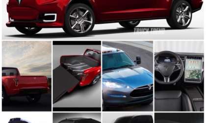 Various Renderings of Tesla Model U