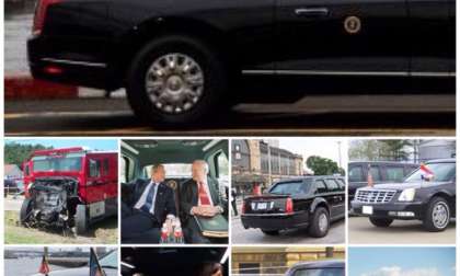 3 Generations of Cadillac US Presential State Cars Back to the GW Bush Adminstration