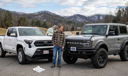 Toyota Tacoma and Ford Bronco