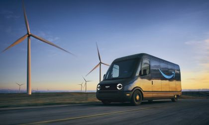 Exterior of Amazon Delivery EV