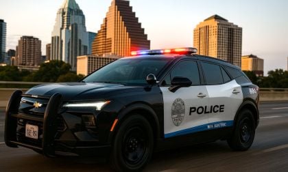 Chevy Blazer EV police pursuit vehicle