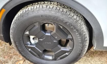 BFGoodrich Trail-Terrain T/A tires offer excellent off-pavement capability
