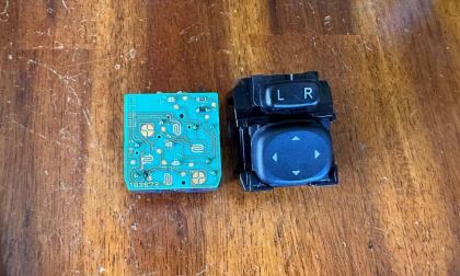 Lexus CT200h Power Mirror Switch Failure