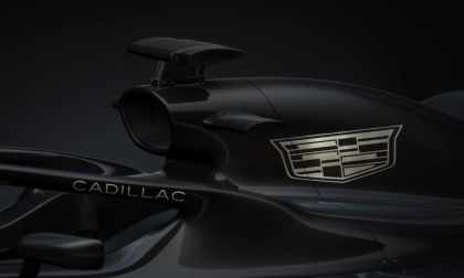 Cadillac Logo on F1 Race Car