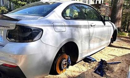 Car Jack and Jack Stand Fail for This BMW Owner