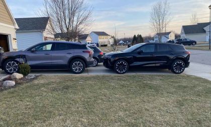 Chevy Blazer EV in Driveway