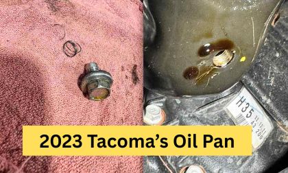 Connor Mac's 2023 Toyota Tacoma oil pan