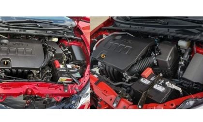 Find the Problem with the Used Car on the Left Compared to When it Was New on the Right