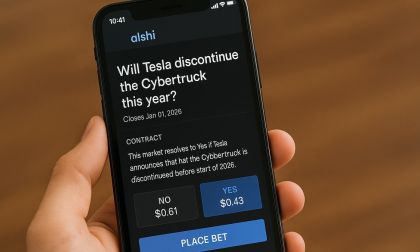 Tesla Cybertruck bet on event contract exchange