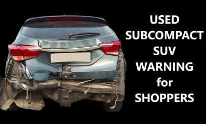 Recently Discontinued SUV Warning 