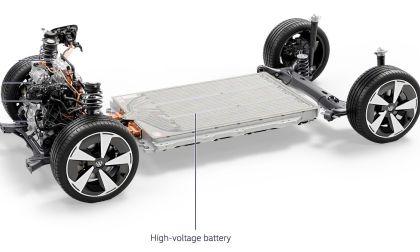 Image of an EV high voltage battery