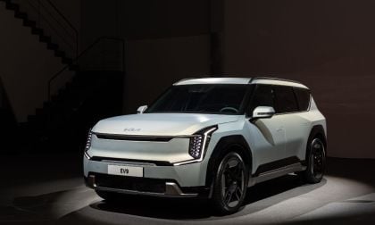 White Kia EV9 exterior