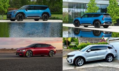 Kia EV9, EV6 and Sorento PHEV