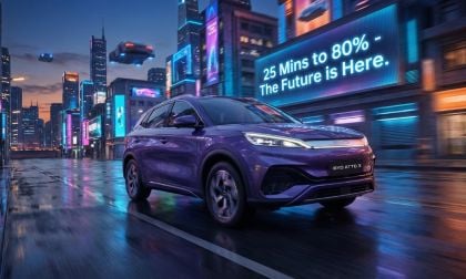 Future Forward: The BYD Atto 3 EVO Recharges in a Neon Dream