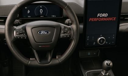 Ford patented EV Shifter in a car 