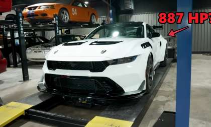 Ford Mustang GTD on the dyno