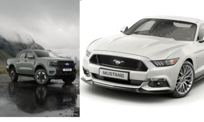 2026 Ford Ranger PHEV and 2015 Ford Mustang GT