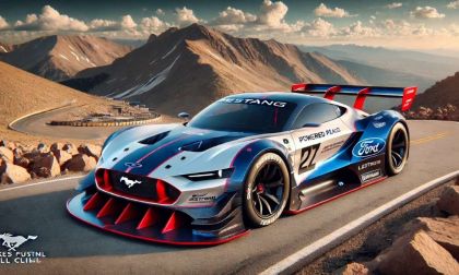 Future Mustang Racing EV By DALL-E