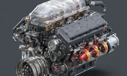 AI Rendering Of GM's future engine. 