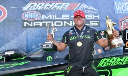 Hagan wins final NHRA Mile High Nationals