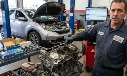 Honda Tech in the shop with the 2019 Honda CR-V 