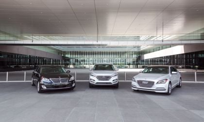 Hyundai Tucson, Genesis, and Equus frontal view