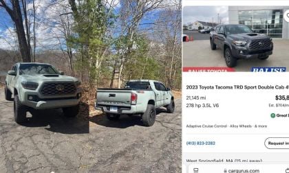 I Am Torn Between These Two Toyota Tacomas Because One Has a Manual Transmission, Which I Like, and the Other Is Newer, Automatic, and Has Fewer Miles
