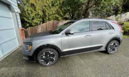 Gray Kia Niro EV