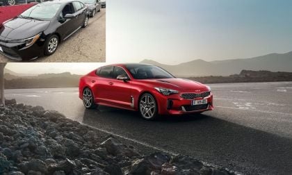 Kia Stinger and Toyota Corolla