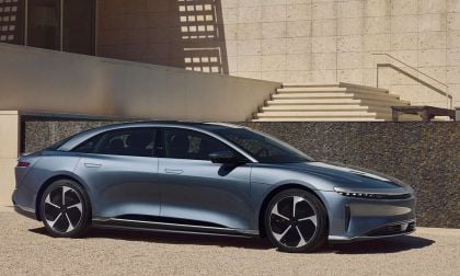 Lucid Air Exterior in Light Blue