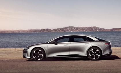 Grey Lucid Air Side Profile