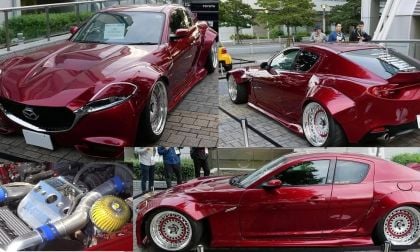 Mazda RX-8 Stance recreates the RX-Vision Concept's design cues