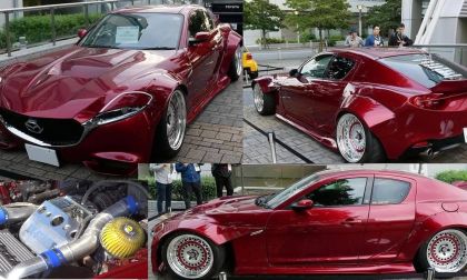 Mazda RX-8 Stance recreates the RX-Vision Concept's design cues