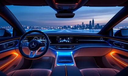 Future Mercedes Digital Dash