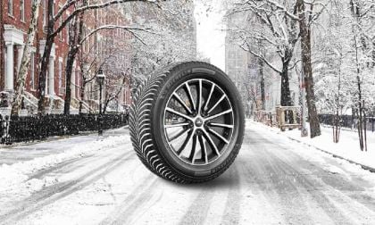 Image of Micheline CrossClimate2 tire in a snowy scene