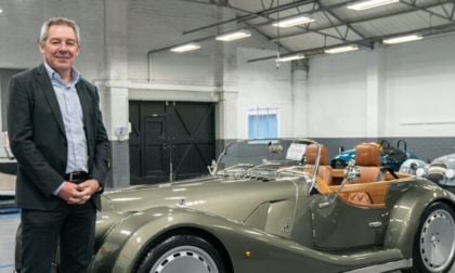 Steve Armstrong At Morgan Supplied By the Morgan Motor Company